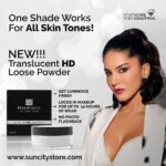 Sunny Leone Instagram - Meet the latest entrant into @starstruckbysl family - Translucent HD loose powder! This #Vegan and #CrueltyFree weightless, finely milled Silica based formula delivers a natural flawless finish to your skin. The loose powder sets makeup for upto 12 hours, absorbing excess oil and reducing shine. Available exclusively on www.suncitystore.com .. . #SunnyLeone #fashion #cosmetics #MadeInIndia #fixingloosepowder #facepowder #loosepowder #blush #basemakeup #makeup #beauty #mattifyingpowder #crueltyfreemakeup #beautyproducts #flawless #smooth #facepowder #translucentpowder #glowingskin #face #invisible #trend #makeupfavorites #beautyreview #shopnow #flawlessbase #perfectskin #bestsettingpowder