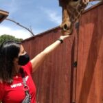 Sunny Leone Instagram – Felt so blessed we could support this wild life learning center  in the middle of two crisis’  they are all working hard to feed and care for these animals and returning as many back to the wild as possible. I