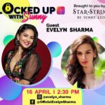 Sunny Leone Instagram - I am so happy to announce that my friend @evelyn_sharma will be joining me on @lockedupwithsunny today at 2.30 pm IST! It's going to be a Fun convo! . . #LockedUpWithSunny brought to you by @starstruckbysl 💄 Sunny Leone