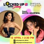 Sunny Leone Instagram - Can’t wait to talk to cutie @divyaagarwal_official on @lockedupwithsunny going to be so much fun! #lockupwithsunny