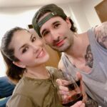 Sunny Leone Instagram - Happy Anniversary to the man I love more then anything in the world. Life is crazy but our love remains the same...everlasting! Love you @dirrty99