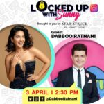 Sunny Leone Instagram - Morning everyone!! Today my friend @dabbooratnani is joining me for a chat. Fun things planned to make you smile and laugh! # #LockedUpWithSunny @lockedupwithsunny