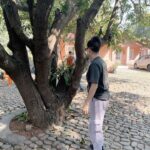 Sunny Leone Instagram – Climbing and hanging around!