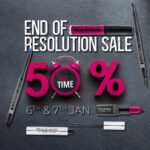 Sunny Leone Instagram - We know that all of us would have broken almost all the resolutions till now but one resolution that I won't allow you to break is where you decided to UP your GLAM GAME!! . . I am offering a flat 50% OFF on all #Starstruck products on 6-7 Jan 2020! The offer is valid only on www.suncitystore.com and valid till stocks last! #SunnyLeone #Cosmetics #Fashion #intensemattelipstick #LiquidLipColor #longwearlipliner #StellarEyes #mascara #Eyemakeup #EyeDefiner #Sale #OOTD #offer Sunny Leone