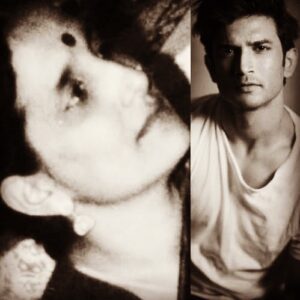 Sushant Singh Rajput Instagram - Blurred past evaporating from teardrops
Unending dreams carving an arc of smile
And a fleeting life,
negotiating between the two...
#माँ ❤️