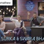 Swara Bhaskar Instagram - Watch me say a whole bunch of stuff i really shouldn’t have with two amazzzing people for company! @abishmathew @kaneezsurka ❤️❤️🙈🙈🙈🤣🤣🤣 #Repost @abishmathew (@get_repost) ・・・ The latest episode of #SonOfAbish features the amazing Kaneez Surka & Swara Bhaskar Link in the bio :)