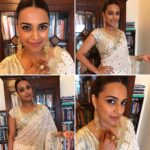 Swara Bhaskar Instagram - Details!!! in @sukritiandaakritiofficial sari with @anmoljewellers earrings and ring; @amrapalijewels kadaa.. Styled by @rupacj HMU: the amazing @saritastyling29 ❤️❤️🙏🏿🙏🏿