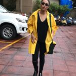 Swara Bhaskar Instagram – Seriously #nofilter That is how YELLOW that jacket is :) :) :) Hai na @dibzoo #airportfashion #MakingUpForNoSun 🙈🙈😈😈😹😹