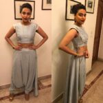 Swara Bhaskar Instagram - Heading to #jagranfilmfestival @jagranfilmfestival in @payalsinghal with @forever21 earrings n pendant & @amrapalijewels kadaa Styled by @rupacj HMU: @saritastyling29 #AnaarkaliDilliChali #AnaarkaliOfAarah #Delhi
