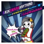 Swara Bhaskar Instagram – #happyvalentinesday all you lovelies! Let’s do something fun on this VDAY. Shoot your questions & I shall try & answer them all. #AskSwaraAnything on #twitter @ 3-5pm TODAY! Also #AnaarkaliOfAarah will send your #IshqWalaAdab to your loved ones same time today… So send in your messages and questions on twitter to @ReallySwara 3-5pm!!!! See you online ❤❤❤❤