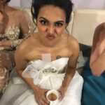 Swara Bhaskar Instagram – Moment of truth! How u actually feel when u are in heels, wearing spanx and have tripped three times backstage! #notacting #filmfareawards #filmfare