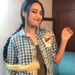 Swara Bhaskar Instagram – My plait has a mind of her own! 🤓 #मनमानी #jahaanchaaryaar Lucknow, Uttar Pradesh