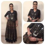 Swara Bhaskar Instagram – Loving this bohemian feeling! In @nautanky with @amrapalijewels jewelry for #rangoli #Doordarshan shoot. Styled by @rupacj Make Up: BrijBhaskar Chaurasia, Hair: Sasmita Dash #gypsyvibes #fusion #bohemian