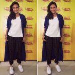 Swara Bhaskar Instagram - Promotions for my web series #ItsNotThatSimple streaming now on the #Voot app, and voot.com - In @asos trench @bhanelove tee and @bananarepublic pants Styled by @dibzoo ❤️ #worklife #gameface #style #fashion