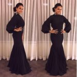 Swara Bhaskar Instagram - In @deepankshiandreena and @amrapalijewels for the #closingceremony of #chicagosouthasianfilmfestival2016 #csaff2016 #chicago Styled by @dibzoo #blacknevergoeswrong #listentoyourstylist 💃🏿👻❤️