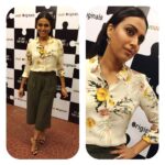 Swara Bhaskar Instagram - At the #pressmeet for my upcoming #webseries #itsnotthatsimple #voot in and Jewelry by @pipabella Styled by @rupacj make up: @saracapela ❤️❤️❤️ #professionalyetpretty :)
