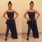 Swara Bhaskar Instagram - In @anjkouture and @amrapalijewels for #JagranFilmFestival2016 awards night.. styled by @dibzoo makeup @saracapela ❤️
