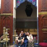Swara Bhaskar Instagram - Fes friends ! @ektaamalik, Wael and yours truly in our quaint guest house in #fes #morocco #travelmates