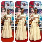 Swara Bhaskar Instagram – At the Festival international du film de femmes de Salè 2016 where #TheNewClassmate ( #nilbatteysannata ) screened at the competition. In ‘Narayani’ choli by #sanjaygarg @raw_mango 
Skirt By #zoraya @zoraya and 
Jewelry by @amrapalijewels ❤️ Styled by @rupacj