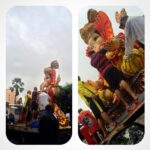 Swara Bhaskar Instagram – Saying #goodbye to the first of #ganpatibappa ‘s to arrive for #visarjan as I scurry home.. To enjoy the drums and DJs and slogans from the snug comfort of home! :) Goodbye Lord Ganesha, may I be less of a lazy bum next year :) #ganpatibappamorya