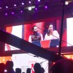 Swara Bhaskar Instagram - Hosting #TeachersDay #DelhiStateTeachersDayAwards2016 with my fave #MohdZeeshanAyyub #tyagarajastadium #Delhi