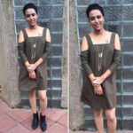 Swara Bhaskar Instagram – Heading to the 4th Indian Screenwriter’s Conference organised by the Film Writers Association #FWA Wearing @boohoo from @flyrobe and @asos boots.. Styled by the amaze @dibzoo ❤️