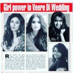 Swara Bhaskar Instagram – Meanwhile super excited about this one!! #VeereyDiWedding @sonamkapoor @rheakapoor #EktaaKapoor #KareenaKapoor #shikhatalsania #girlpower best veerey ever!