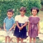 Swara Bhaskar Instagram - A precious find! Childhood friend sent me happiness and memories this morning!!! :) #happydays #memories #childhood #nostalgia #family #guesswhichisme :) Thank uuuuu @hashtaghimadri