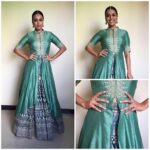 Swara Bhaskar Instagram – For #Doordarshan #PreranaAwards in @svacouture 
@anmoljewellers
@renuoberoifinejewellery .. Styled by @aeshy with @dibzoo #nothingbeatsagoodtraditionallook #fashion #gameface