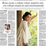 Swara Bhaskar Instagram - Thanks #AlakaSahani for a great chat #IndianExpress #inthenewspaper #Bollywood