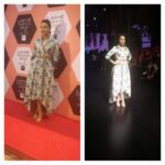 Swara Bhaskar Instagram – In my forever fave @anitadongre @anitadongregrassroot show at @lakmefashionwk Fashion with a cause makes fashion relevant! More power to U ma’am! :) ❤️ styled by @aeshy