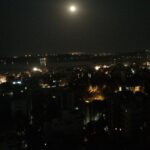 Swara Bhaskar Instagram – #insomnia Just before dawn on #holi .. That’s the #holika night Wala #fullmoon .. Also view of #versova jetty from window.. #mumbai #Bombay #citylights #citybynight  #india