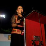 Swara Bhaskar Instagram - Once upon a time not that long ago :) I was on the other side of that stage waiting for speakers to shut up so we could go partyyyyy!! Now I #havemicwillblabber :) How #lifecomesfullcircle #KIITFestival2016 #Bhubaneshwar #workmode photo credit: Sayantan Mandal