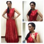 Swara Bhaskar Instagram – In #masumimewawalla @pinkpeacockcouture and @bedikanricha jewelry for #Doordarshan #Rangoli styled by @aeshy and @dibzoo #workmode #Bollywood