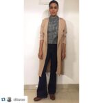 Swara Bhaskar Instagram - In @veromodaindia @zara and @clarksshoes for #neerja screening.. Styled by the uber cool @dibzoo <3 #Bollywood #fashion #styling #ilovebrogues :)