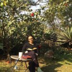 Swara Bhaskar Instagram - Nothing like a sunny winter afternoon in Delhi, in your Ghar ka garden, with a #classic ! #thegoodlife #dillikisardi #sardiwaalidhoop #gharwaaleymazey #reading #metime #vacation #recovery #rest #myhappyplace #delhi #delhiwinters