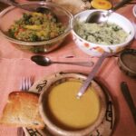Swara Bhaskar Instagram – Only mom can make #jaundice food taste so good! #pumpkinsoup #mashedpotatoes #pestoquinoa #delicious #instafood #yummy #thegoodlifedespitesickness