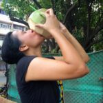 Swara Bhaskar Instagram – Have straw but will drink straight from the source! :) Post run reward by @ijustdoubled #fitness #lazybumgotoffherass #earlymorning #suprabhat #fitbollywood #actor #actorslife #donttruststraws