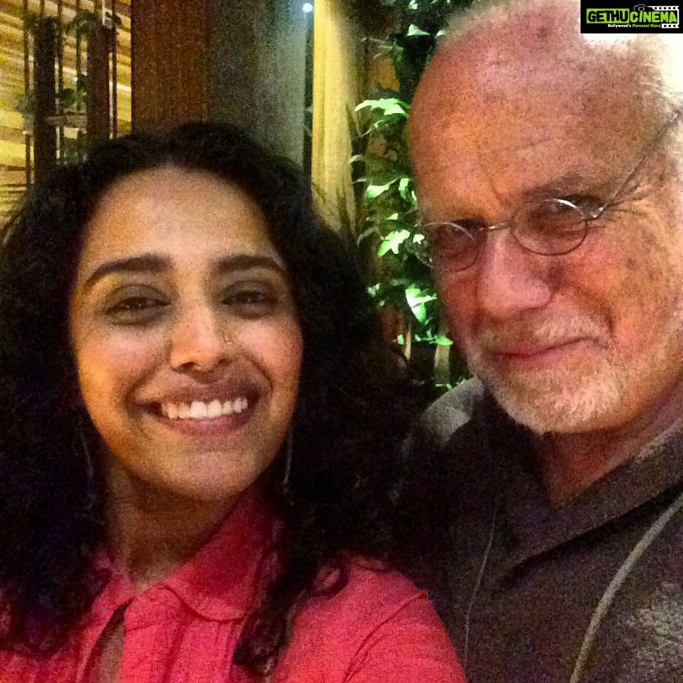 Swara Bhaskar Instagram - With the #bigboss of #filmfestivals Marco Mueller :) linguist, scholar, archive, foodie, gentleman :) SO happy to have met! :)