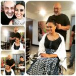 Swara Bhaskar Instagram - My first Pakistani shoot! With Pakistan's style n make up magician 'The' Tariq Amin!! Oh yes.. These guys know their fashion!! Love love love #fashioninPakistan #style #fashion #tariqamin #tariqaminsalon