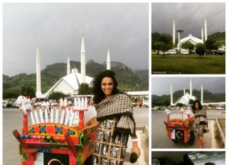 Swara Bhaskar Instagram - Inappropriately dressed and posing in front of the iconic #faisalmosque in beautiful #islamabad #pakistan .. #beyondstereotypes #crossborderdosti #travel
