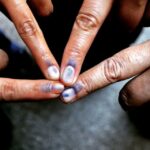 Swara Bhaskar Instagram – Jiyo Dilli! Power of that little black mark on the index finger! :) #DelhiVotes #democracyatwork #voxpopuli #powerofpeople #india