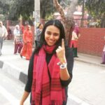 Swara Bhaskar Instagram – Yes I did! :) #DelhiVotes #Voteforchange #democracyatwork #mybirthright #universaladultfranchise #responsiblecitizen #goodgirl :) #proudtobeindian #samvidhaan #bollywood #bollywoodvotes #delhi #india