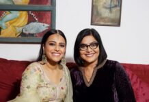 Swara Bhaskar Instagram - Appreciation post for one of the most wonderful, generous and loving people I’ve met! Thank you @kaushikanu Anu ji for all the love, care and kindness.. and of course for doing a Cinderella on me and cleaning me up real nice! 🤓🤓🤣🤣❤️❤️