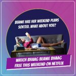 Swara Bhaskar Instagram – Watching Beanie make you chuckle can’t get easier than this! Watch #BhaagBeanieBhaag free on @netflix_in on 5th & 6th December only! 💥💫