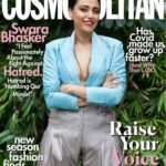 Swara Bhaskar Instagram – Posted @withregram • @cosmoindia “Social media should have connected us with more people, more cultures,” shares Swara Bhasker (@reallyswara ). “Instead, it has made us explore the most pathetic sides of our personalities, and turned us into bullies who take pleasure in abusing famous people. I feel that is the lowest way to explore technology. And the only way to deal with this, with a bully, is to call them out.”

 Cosmopolitan India’s 24th Anniversary Issue digital coverstar Swara Bhasker doesn’t speak up for the sake of engagement. Her points of view and perspectives come from an earnest passion and ardent desire for change. Drama (and rape threats!) follows often, but Swara states that she was raised to ask questions…and to be fearless. “I see myself as a loudspeaker for other people’s causes,” she says, “I believe activism is a good thing and it’s good to care about things other than your own life.” To read Swara’s inspiring interview, download your free copy of our issue dedicated to raising your voice about the matters by: 

Step 1: Head to the Link In Bio on the Cosmo India handle. 
Step 2: Click On the Swara Bhasker Cover. 
.

Editor: Nandini Bhalla (@nandinibhalla)
Styling: Priyanka Yadav (@prifreebee)
Photographer: Kay Sukumar (@kay_sukumar @fazemanagement) 
Make-Up and Hair- Anu Kaushik @kaushikanu) 
Fashion Assistant: Manveen Guiliani (@manveenguliani)
Location Courtesy: Andaz Delhi (@andazdelhi)
Media Director: Keerat Publicity (@kpublicity)

Swara is wearing: Blazer, Nirmooha (@nirmooha); Balloon pants, Siddartha Tytler (@siddartha_tytler); Midi Ring, Trikona Ring and Gulzar Necklace, all Roma Narsinghani (@romanarsinghaniofficial)

.
.
.
.
.
.
.
.
.
.
.
.

#CosmoIndia #SwaraBhasker #cosmoanniversaryissue