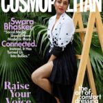 Swara Bhaskar Instagram - Posted @withregram • @cosmoindia “I don’t mind wearing the label of a feminist...I’m a proud feminist, and you can go ahead and put that label on me,” states Cosmo India’s Anniversary Issue digital coverstar Swara Bhasker. “And I don’t mind being called ‘progressive’, because I am. And I don’t mind wearing the label of being an ally to the LGBTQIA+ or minority communities. But, I think the real label we should aspire for is being kind. Being able to say, ‘He is kind; she is kind’. That is the label the world needs the most right now.” To read Swara’s inspiring interview, download your free copy by: Step 1: Head to the Link In Bio on the Cosmo India handle. Step 2: Click On the Swara Bhasker Cover . Editor: Nandini Bhalla (@nandinibhalla) Styling: Priyanka Yadav (@prifreebee) Photographer: Kay Sukumar (@kay_sukumar @fazemanagement) Make-Up and Hair- Anu Kaushik @kaushikanu) Fashion Assistant: Manveen Guiliani (@manveenguliani) Location Courtesy: Andaz Delhi (@andazdelhi) Media Director: Keerat Publicity (@kpublicity) Swara is wearing: Dress, Mohammed Mazhar (@mohammed.mazhar.official); wing earrings, Bhavya Ramesh (@bhavyarameshjewelry); pumps, Christian Louboutin (@louboutinworld) . . . . . . . . . . . . . . . . . . #CosmoIndia #SwaraBhaskar #cosmoanniversaryissue