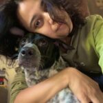 Swara Bhaskar Instagram – My baby hates selfies but loves good morning snuggles! 🐶🐶😍😍 #lifewithgodot #godot 
No more #waitingforgodot