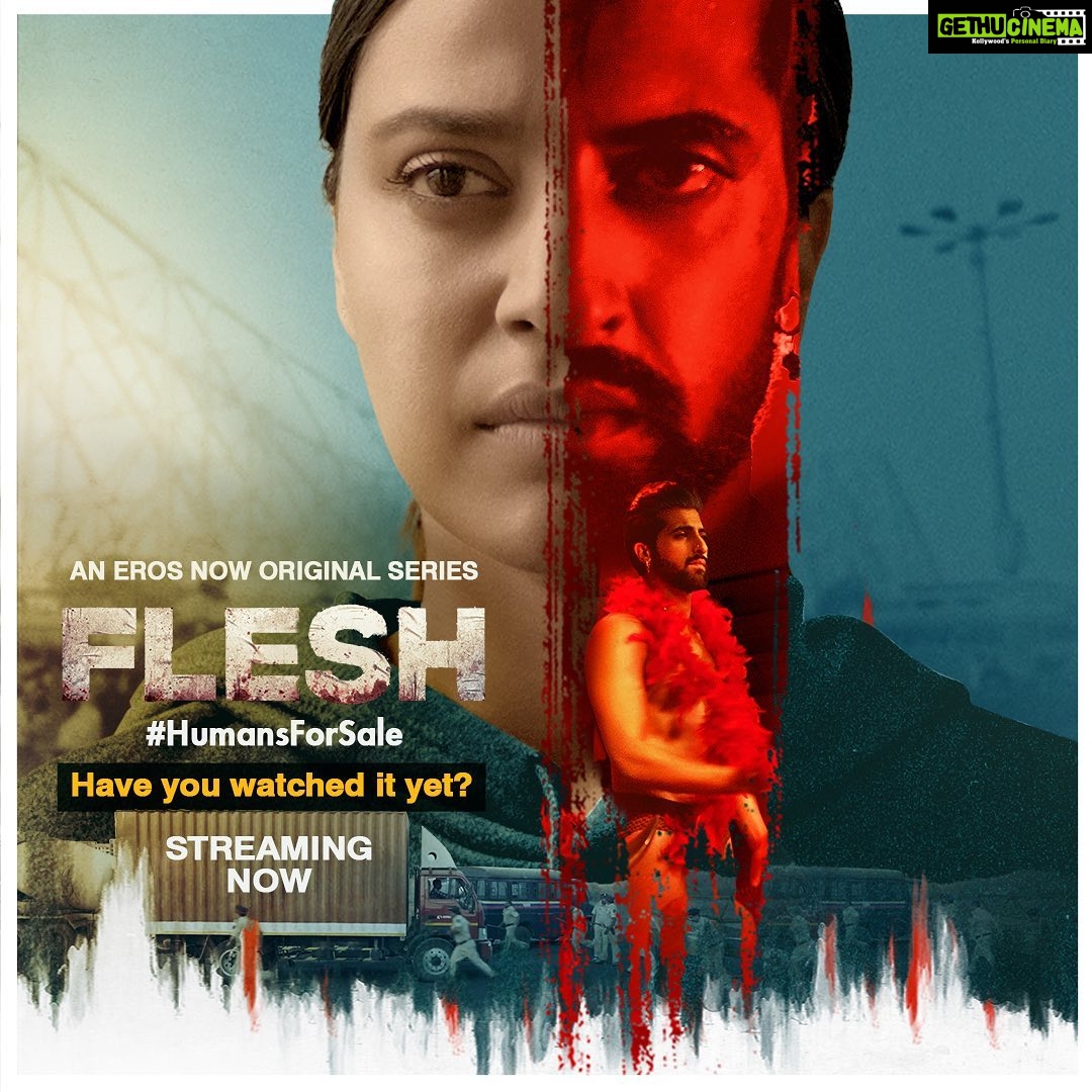 Swara Bhaskar Instagram - Kal aur aaj hai aamne saamne. Kis waqt par karenge aap bharosa. Dekhiye #Flesh ke saare episodes #ErosNow par aur kijiye faisla - Link in bio @akshay0beroi #SiddharthAnand @dontpanic79 @mahima_makwana @natasastankovic__ @yudi__yudhishtir @vidyamalavade @udaytikekar @mamta10_10 #PoojaLadhaSurti @ridhimalulla #HumansForSale @erosnow