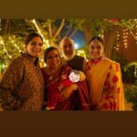 Swara Bhaskar Instagram - Junaili’s tribe! #junailikipehlidiwali 💛✨🪔 Pic: @joshography23